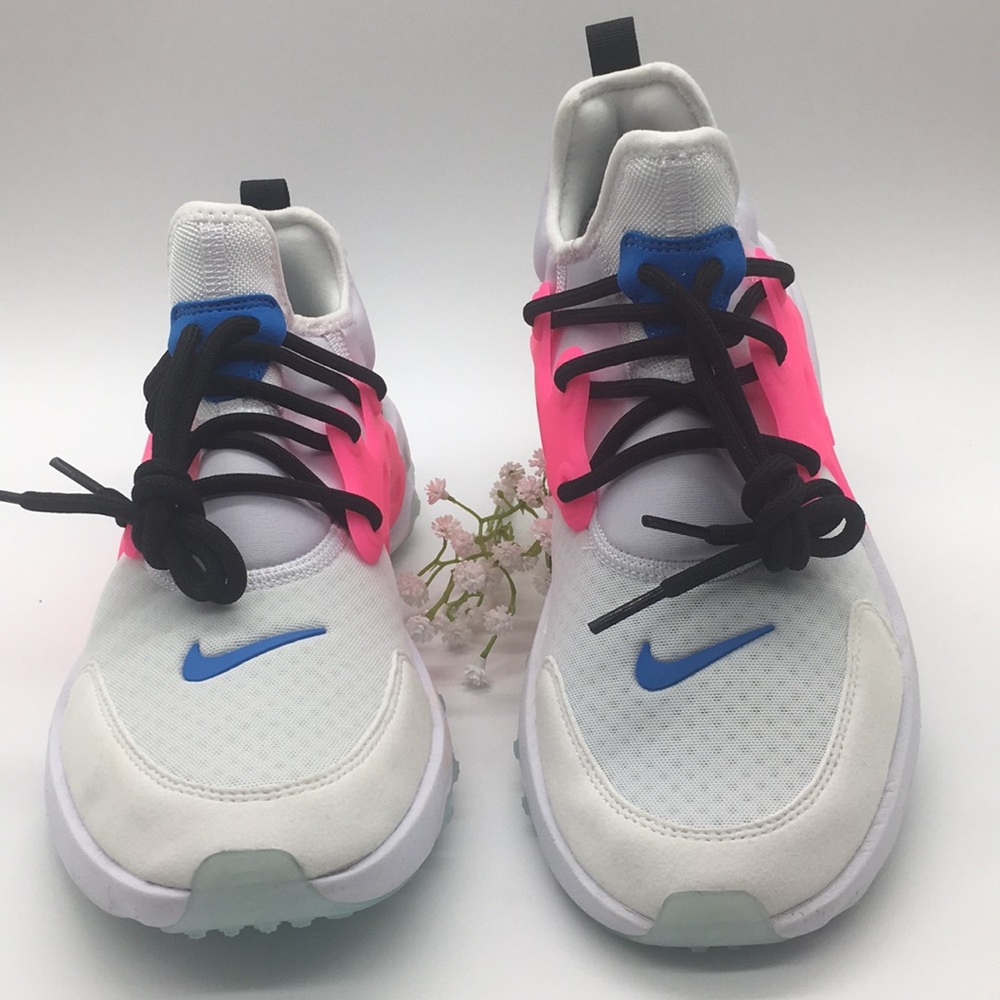 NIKE REACT PRESTO (GS) white/hyper pink-photo blue - Picture 4 of 8